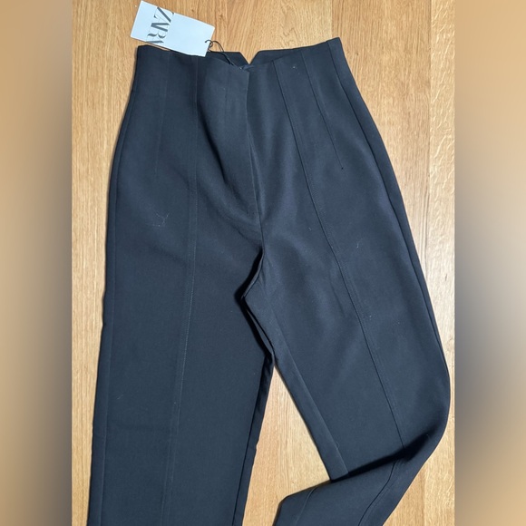Zara High-Waisted Black Pants- Size XS - Picture 4 of 8